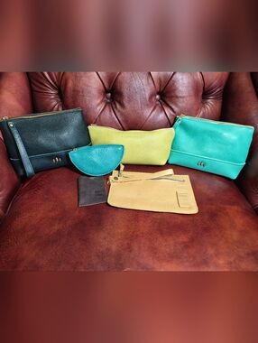 6 Piece Portland Leather Lot All New